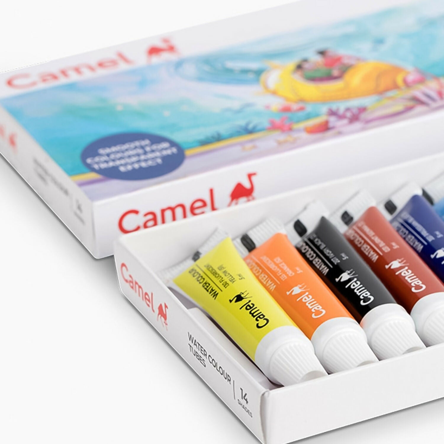 Camlin Water Colour Tubes 14 Shades Set