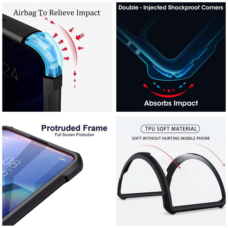 ipackey Clear Mobile Cover For OPPO Reno 14 Pro