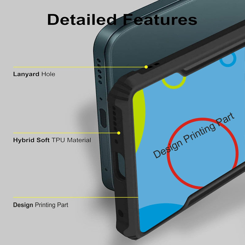 ipackey Clear Mobile Cover For OPPO Reno 14