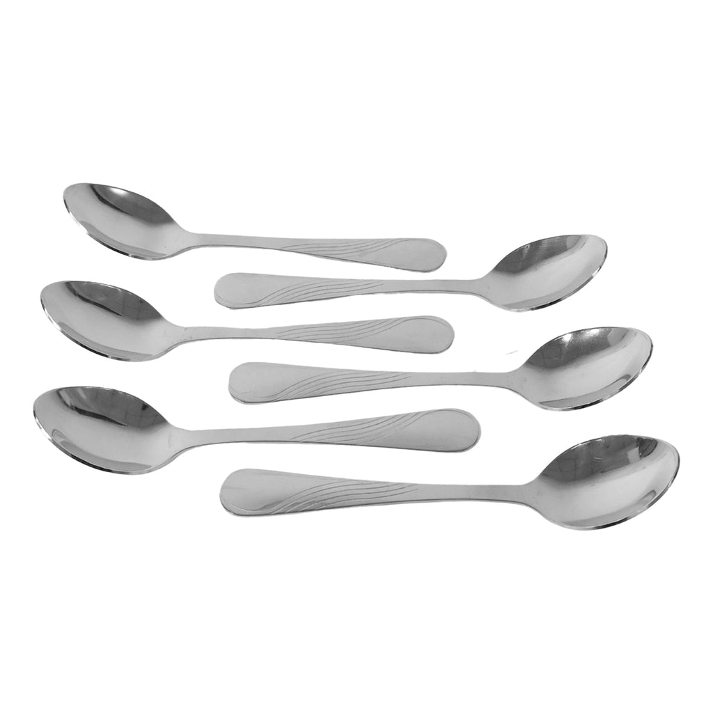 Supermom Diamond Stainless Steel Dining Spoon (6 Pc / Set)