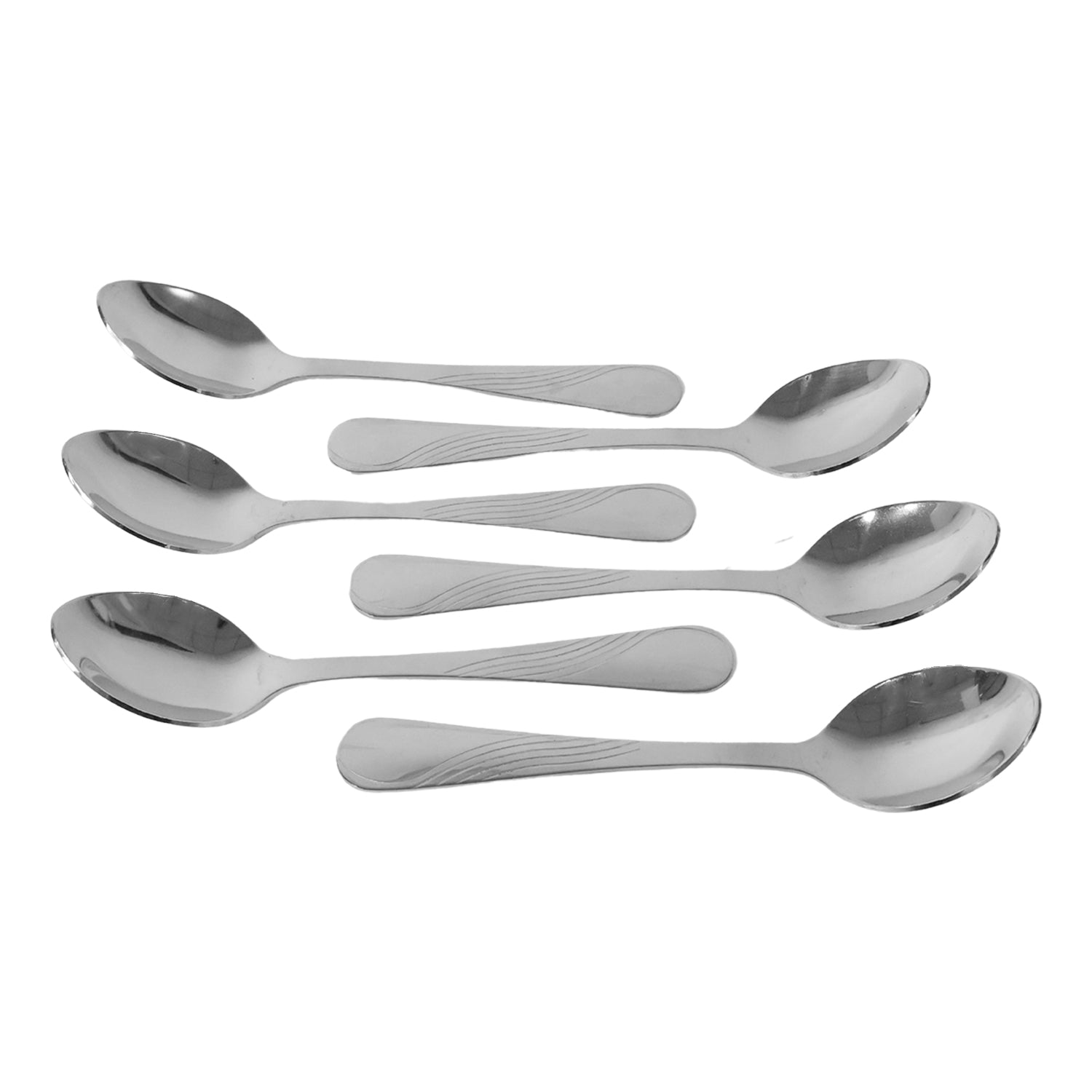 Supermom Diamond Stainless Steel Dining Spoon (6 Pc / Set)