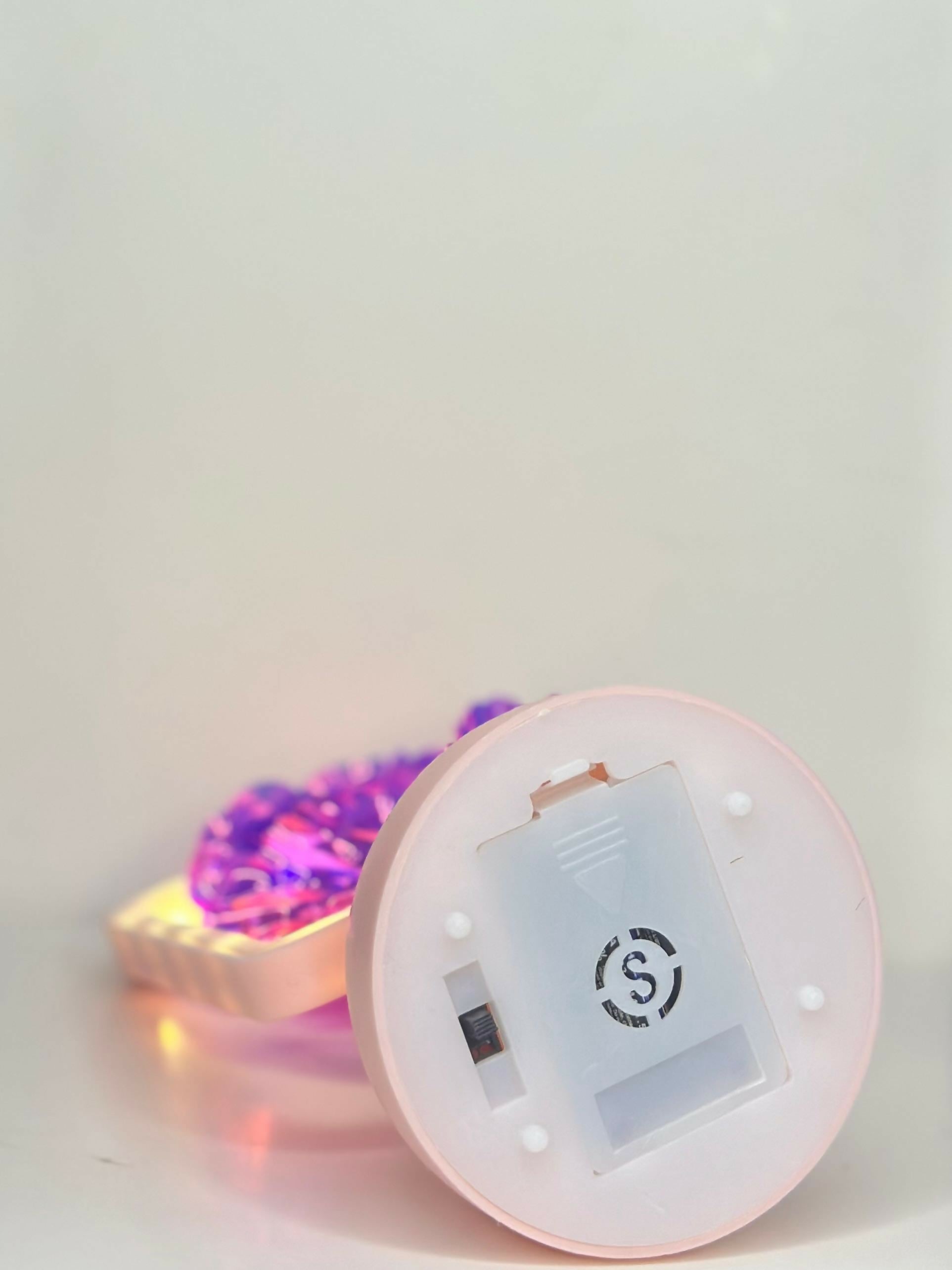 Eternal Kiss Rose Frame Lamp Creative Love Couple Light Gift Set, Anniversary Christmas New Year Valentine's Decorative Showpiece