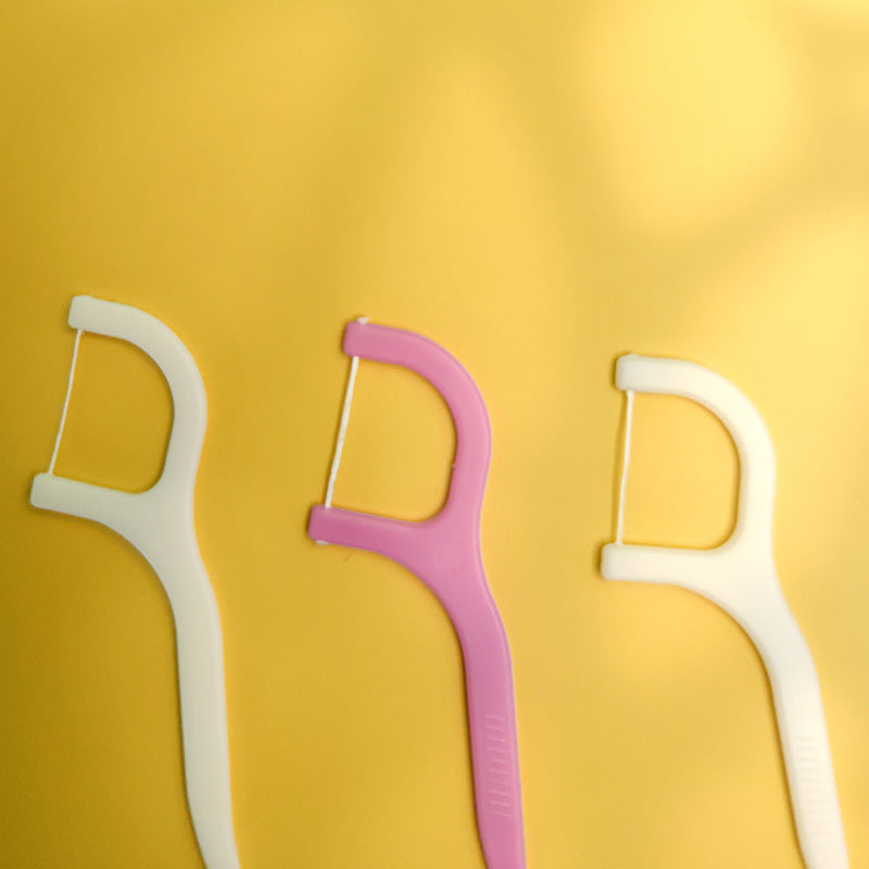 Oral Care Dental Floss Toothpick Sticks