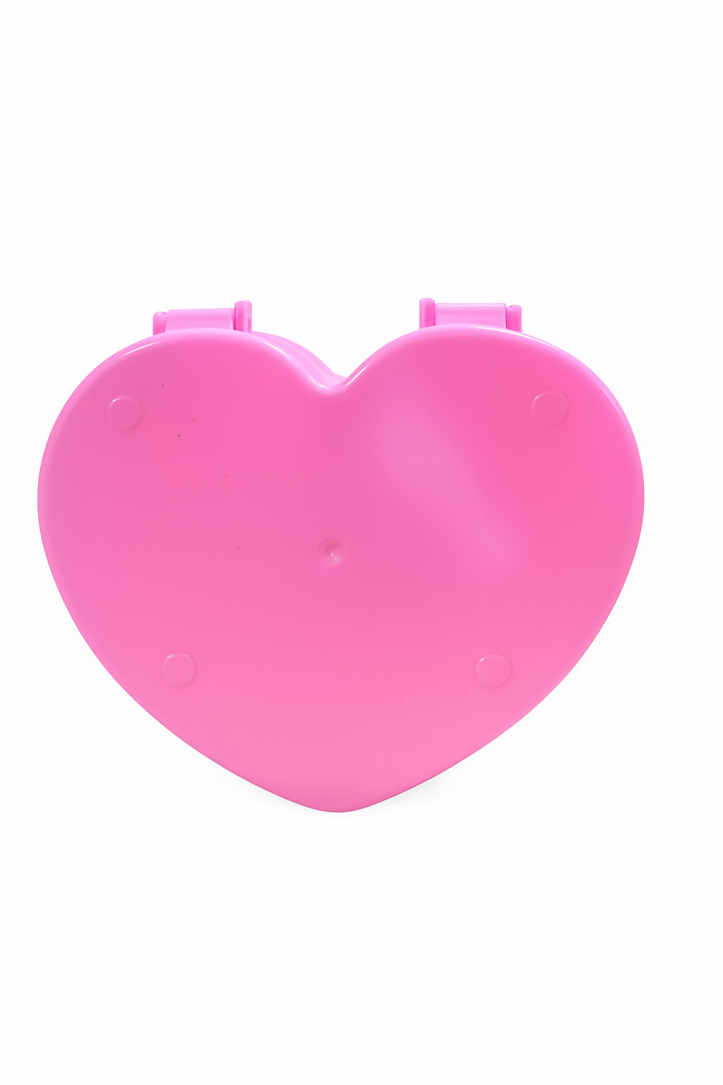 Heart Shaped Valentine's Day Gift Box with Floral Design and Red Bow – Romantic Decorative Storage Box for Chocolates, Jewelry, Small Gifts – Pink Rose Print Plastic Container for Couples, Anniversary, or Special Occasions