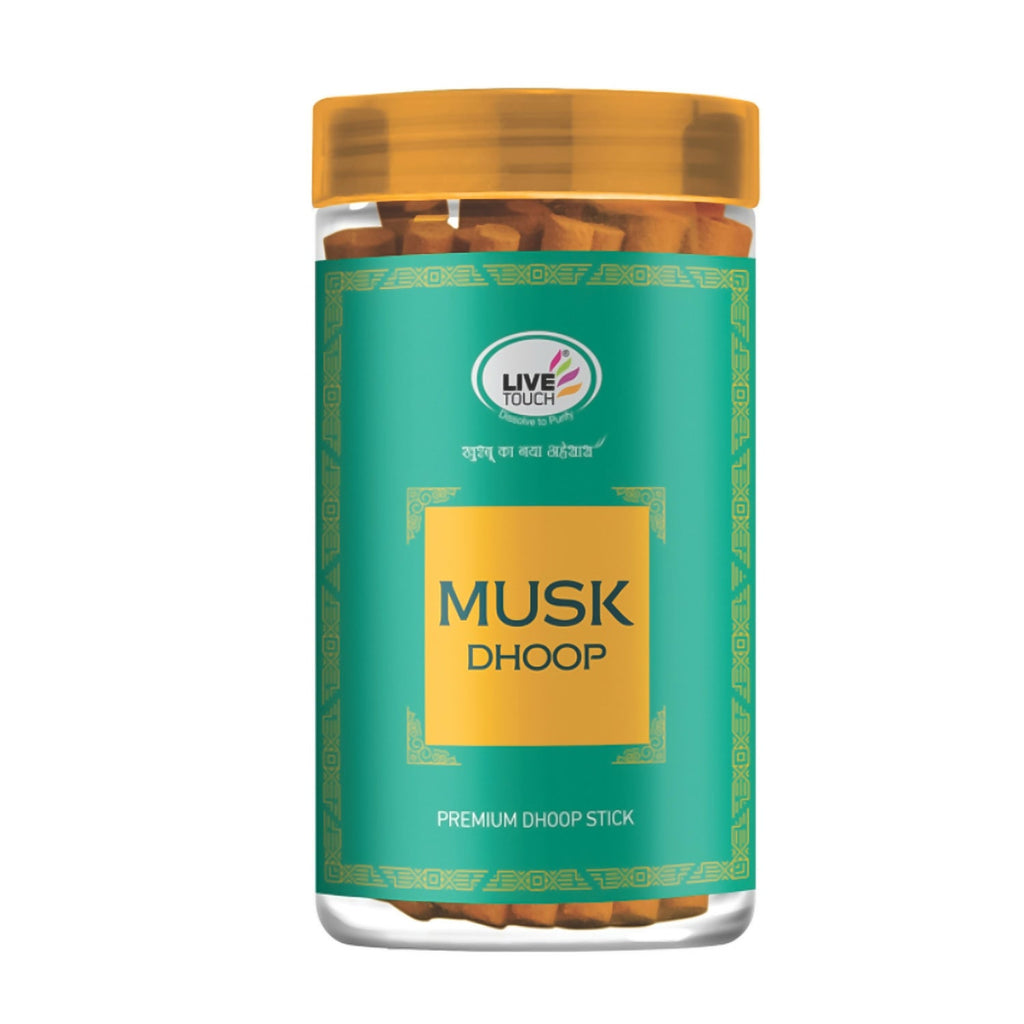 Live Touch Musk Dhoop Premium Incense Sticks
