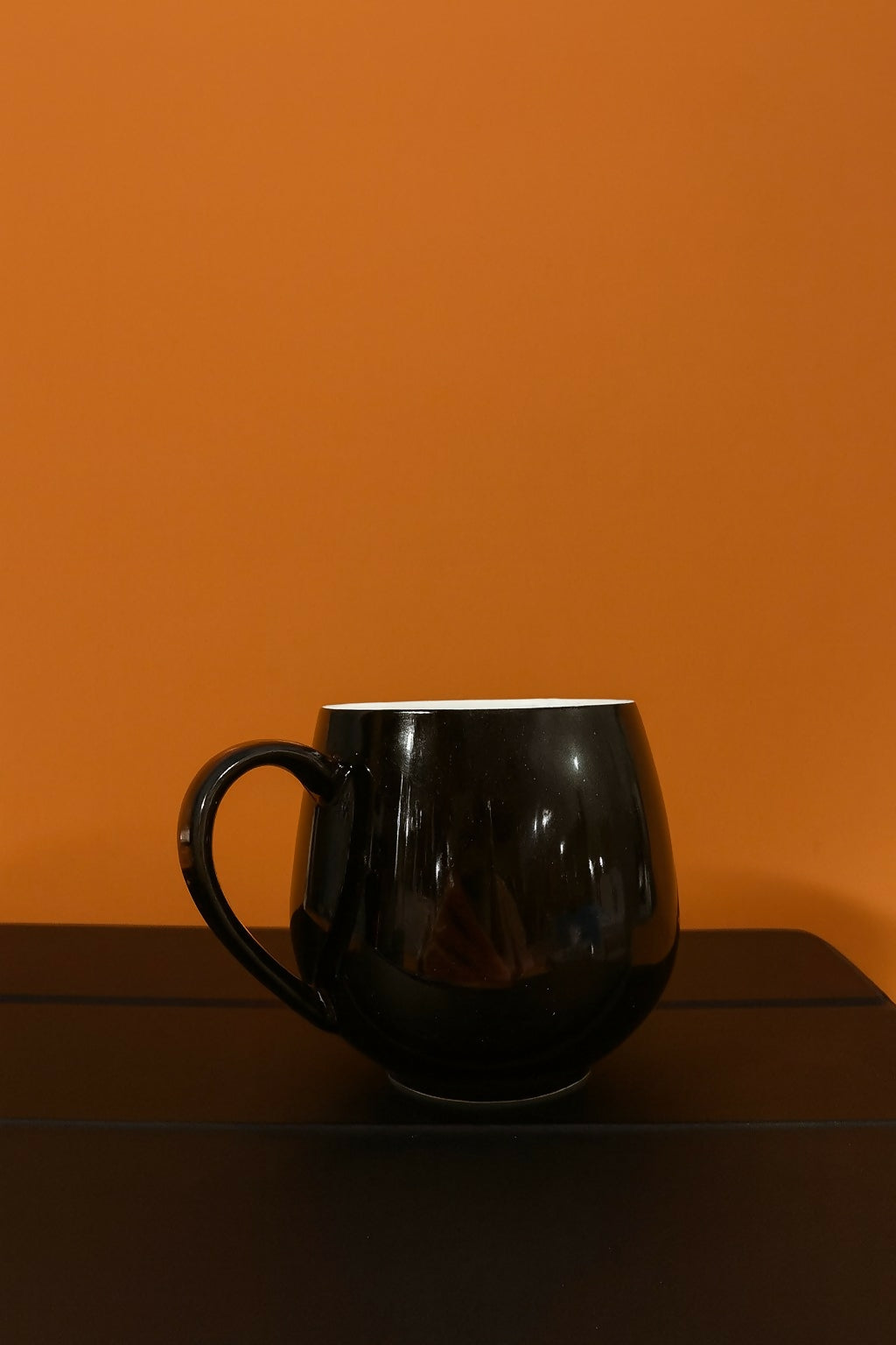 Premium Black Ceramic Coffee Mug with Golden Print “Mr Right” | Stylish Designer Cup with Handle | Perfect Gift for Husband, Boyfriend, Groom, Anniversary, Wedding & Daily Use