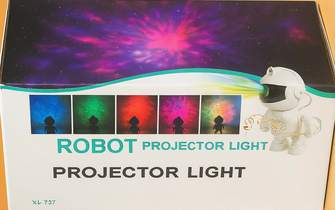 Astronaut Star Projector with Bluetooth Music Speaker – 360° Rotating Head, Nebula & Galaxy Light Projector for Kids Bedroom, Home Decor, Party, Night Light with Volume Control bluetooth & Starry Sky Effects