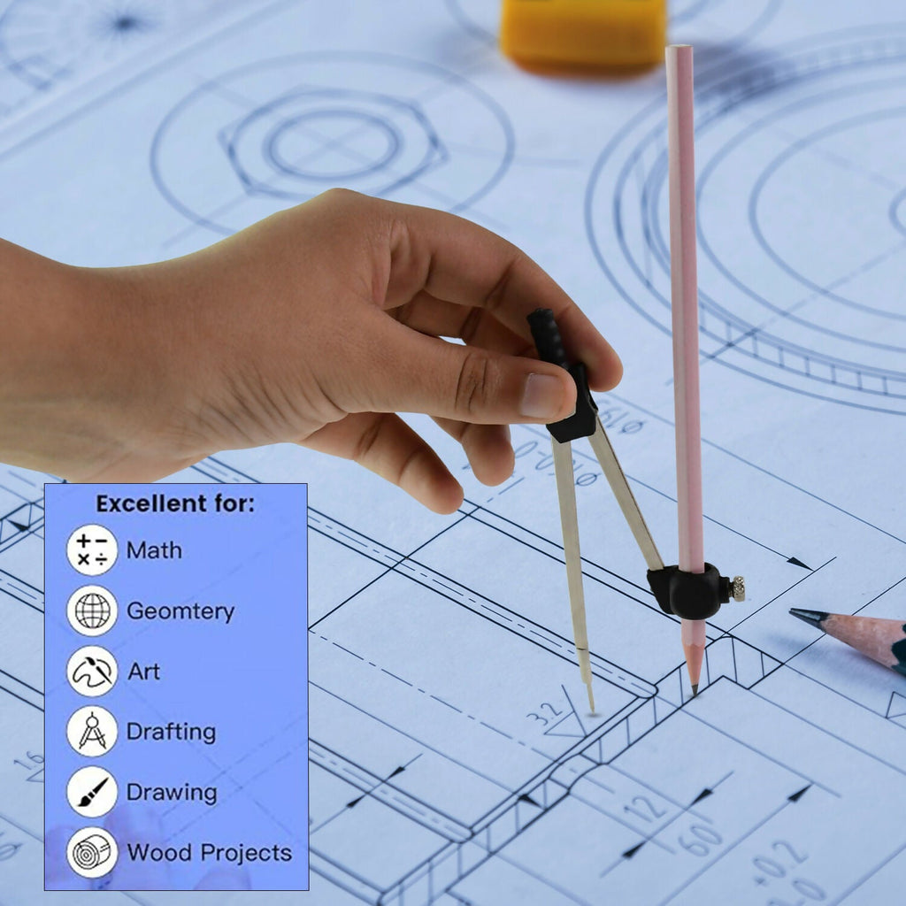 Camlin Compass - Precision Drawing Tool for Circles and Arcs