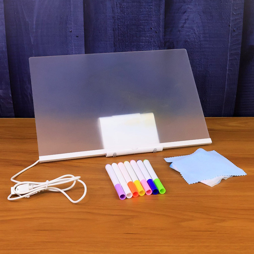 Illuminated LED Writing Board Set