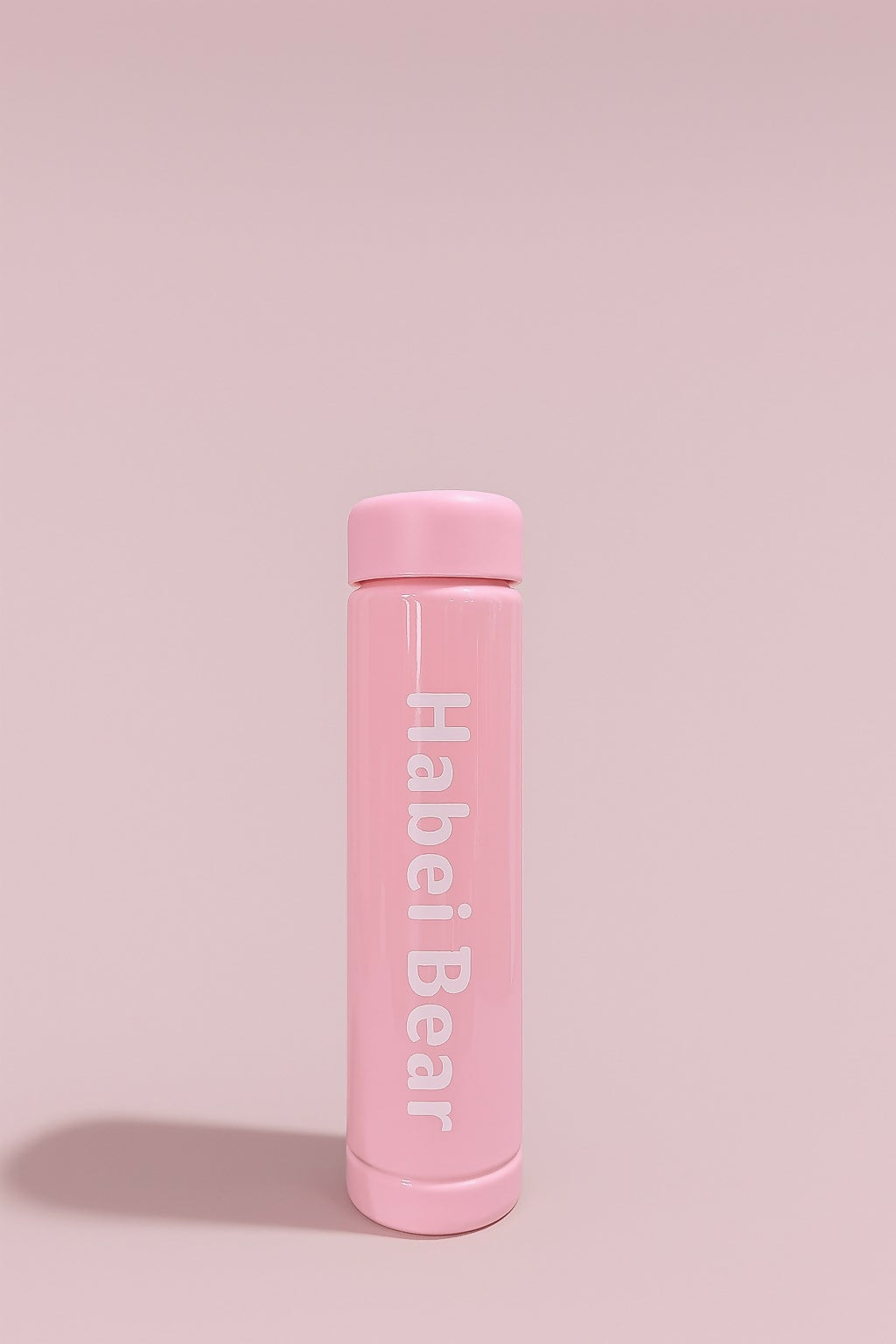 Set of 3 Pink Cute Cartoon Water Bottles for Kids – Leak-Proof BPA-Free Plastic Sipper Bottles with Flip Lid and Bear Design Prints (1500ml, 800ml, 500ml)