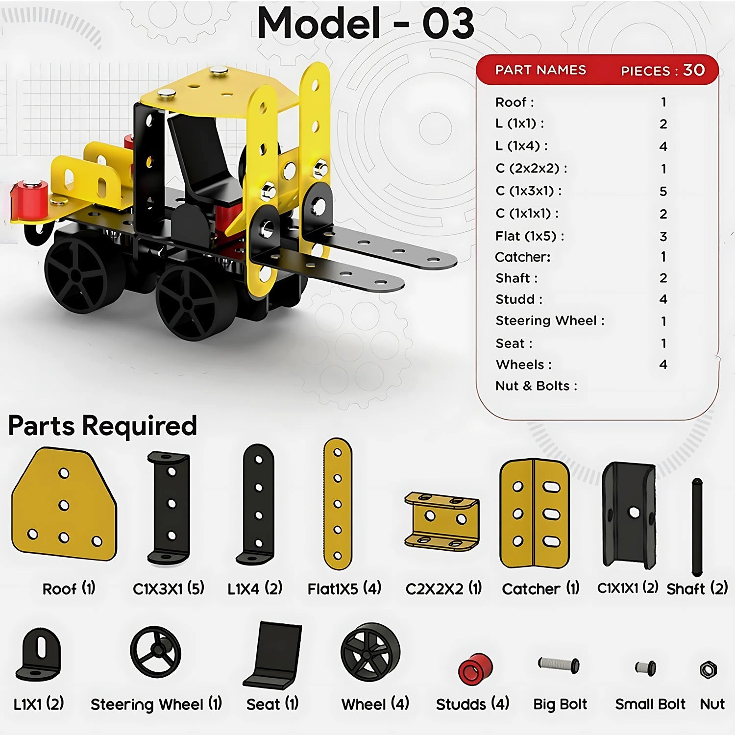 Aditi STEM Educational Mecha Racer DIY Construction Kit