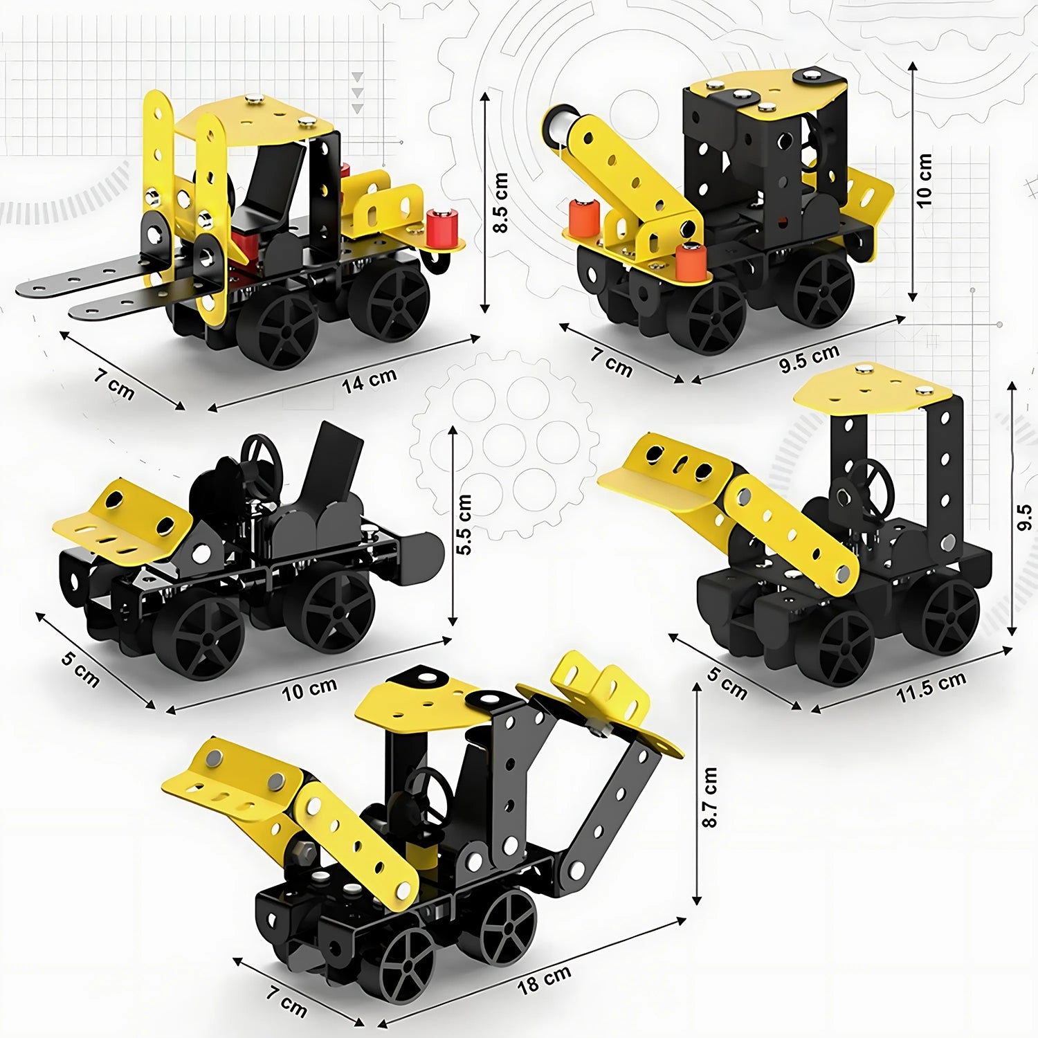 Aditi STEM Educational Mecha Racer DIY Construction Kit