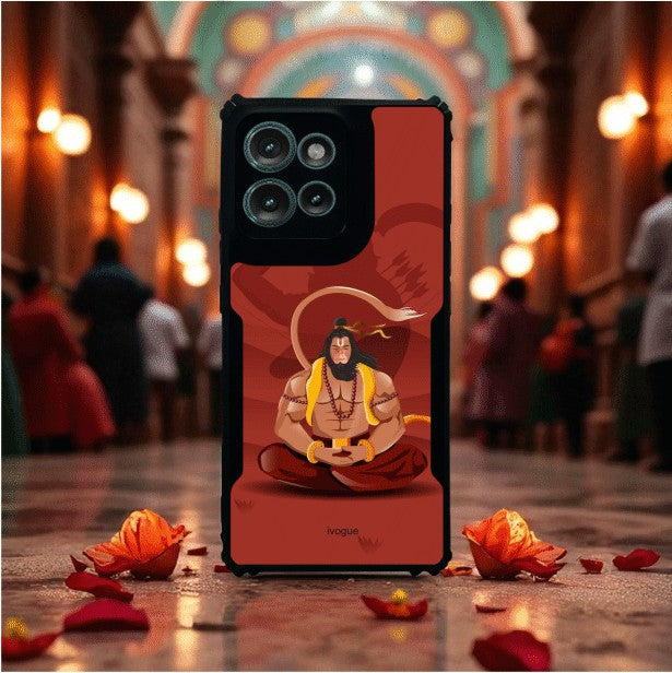 Veer Hanuman Mobile Cover For Motorola Edge 50 Neo