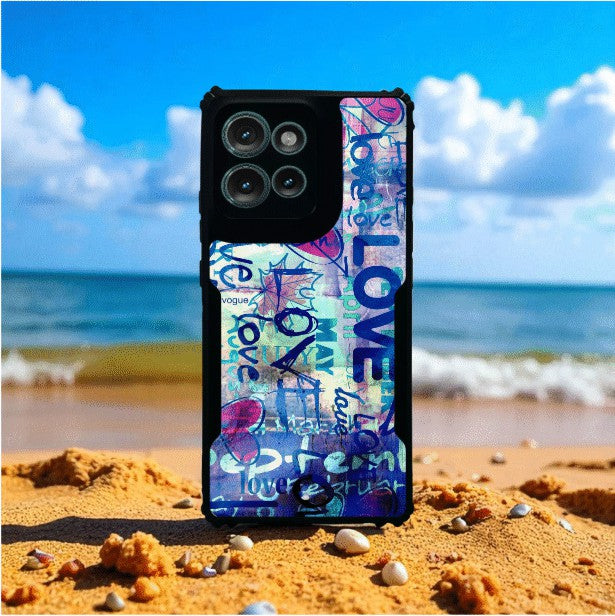 Vibe of Love Mobile Cover For Motorola Edge 50 Neo