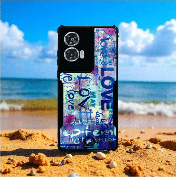 Vibe of Love Mobile Cover For Motorola Edge 50 Fusion