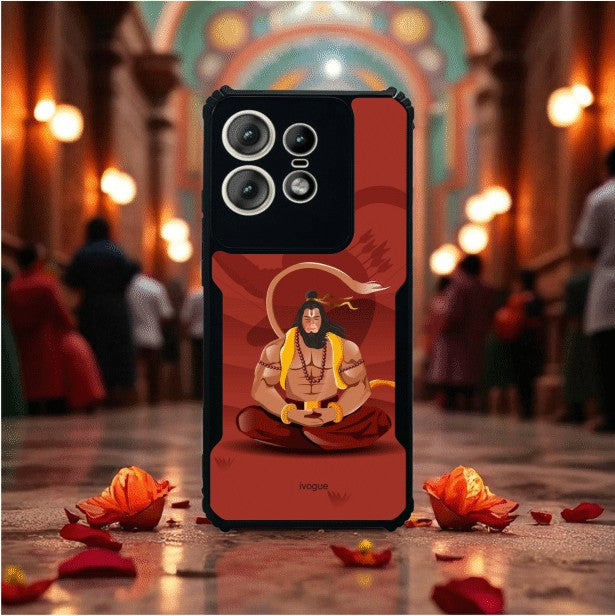 Veer Hanuman Mobile Cover For Motorola Edge 50 Pro