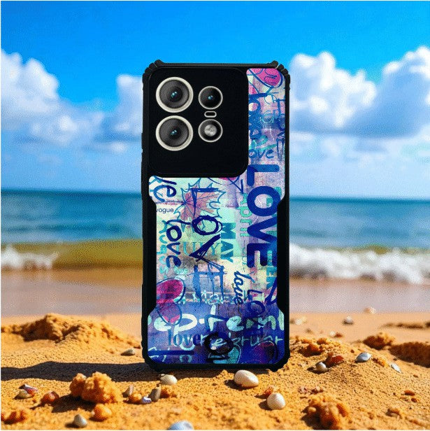 Vibe of Love Mobile Cover For Motorola Edge 50 Pro