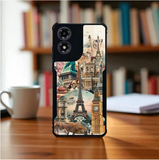 Travel Dreams Mobile Cover For Motorola G04