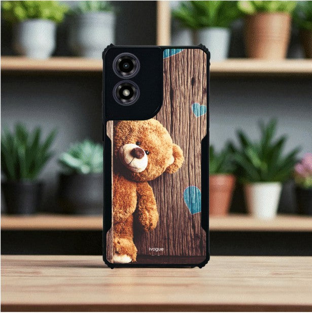 Teddy Love Mobile Cover For Motorola G04