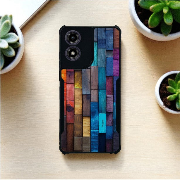 Timber Tones Mobile Cover For Motorola G04S