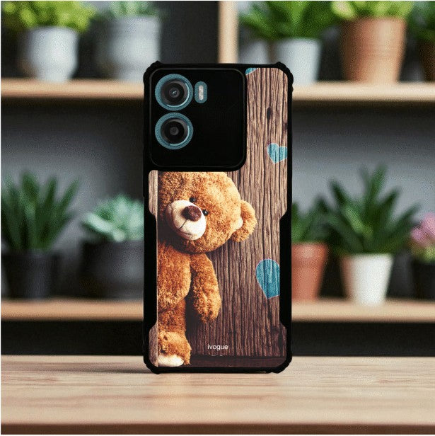 Teddy Love Mobile Cover For Motorola G05