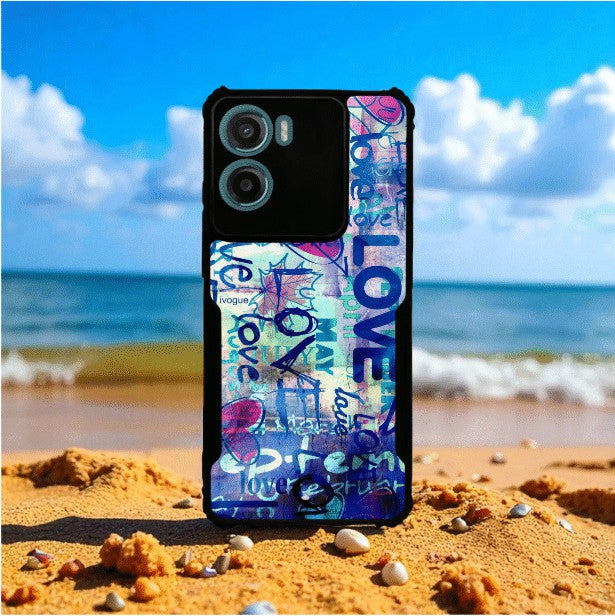 Vibe of Love Mobile Cover For Motorola G05