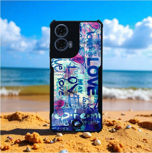 Vibe of Love Mobile Cover For Motorola G24 Power