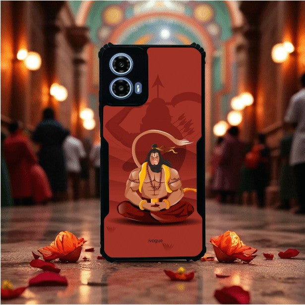 Veer Hanuman Mobile Cover For Motorola G34