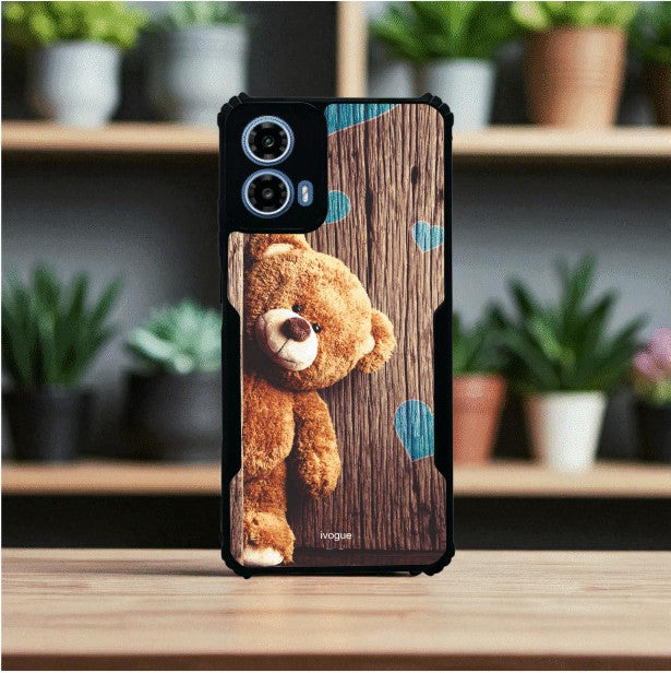 Teddy Love Mobile Cover For Motorola G34