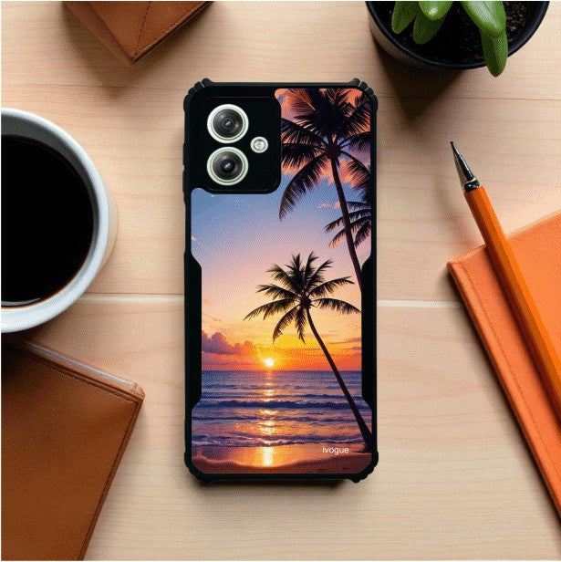 Sunset Vibes Mobile Cover For Motorola G64
