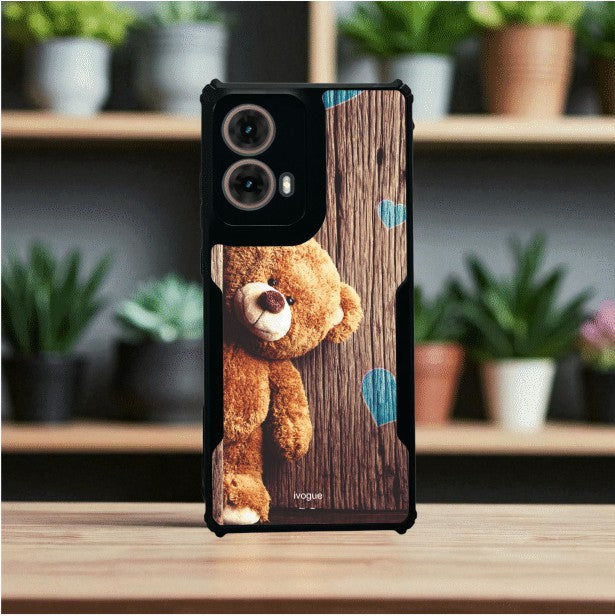 Teddy Love Mobile Cover For Motorola G85