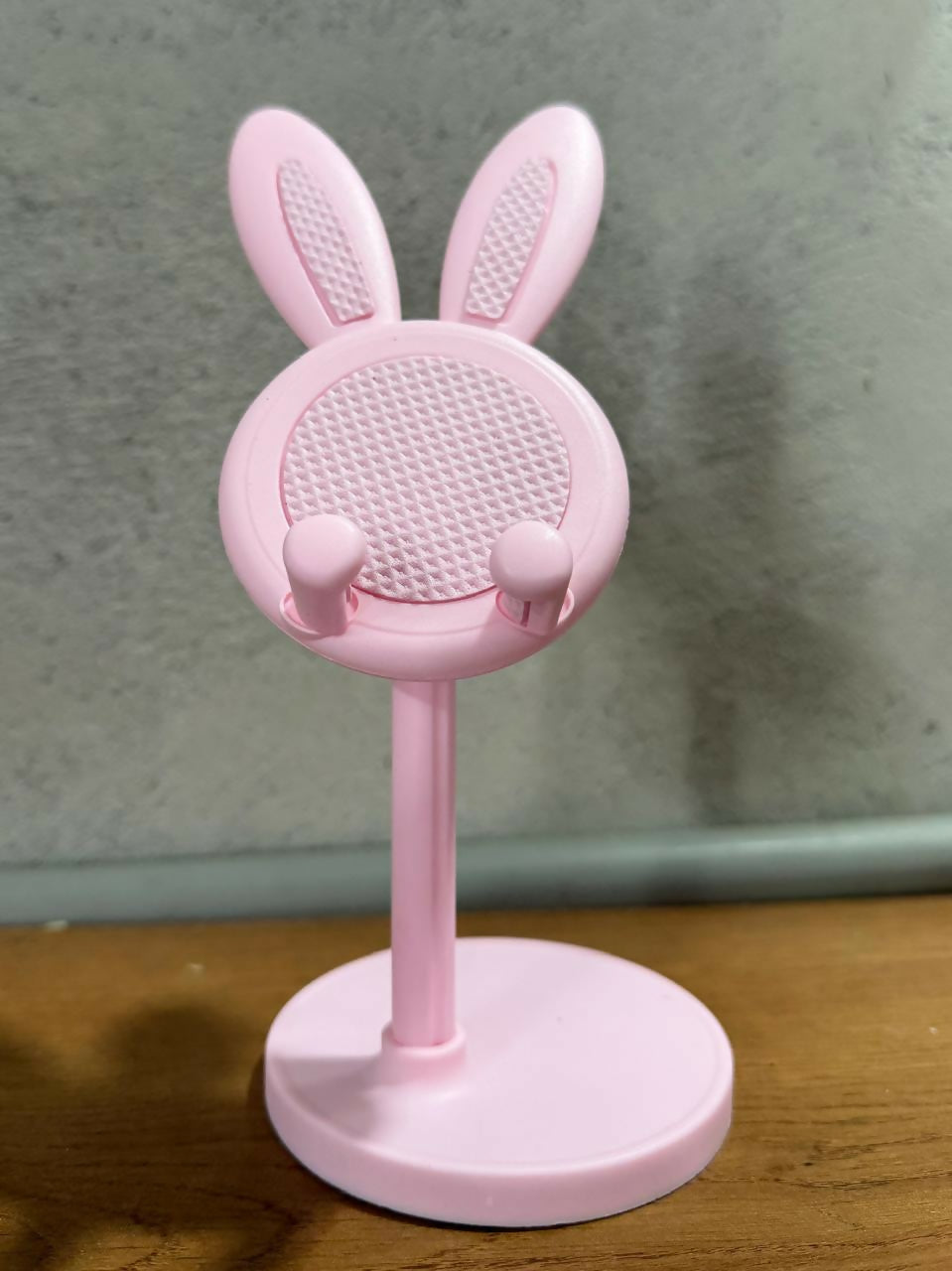 Cute Bunny Ears Mobile Phone Holder Stand – Adjustable Desk Mount for Smartphones, Multifunctional Charging Stand for Kids & Adults, Decorative Rabbit Design