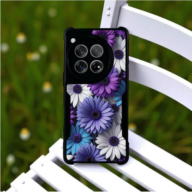 Violet Bloom Mobile Cover For Oneplus 12
