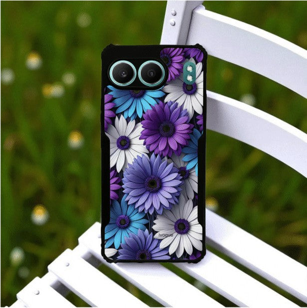 Violet Bloom Mobile Cover For Oneplus Nord 4
