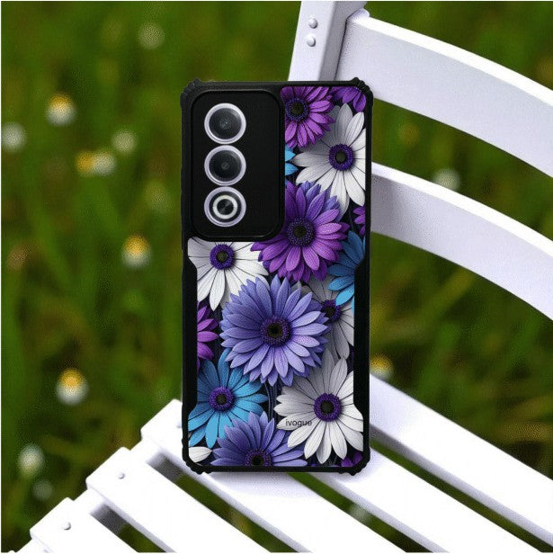 Violet Bloom Mobile Cover For Oppo A3 Pro