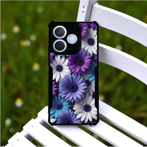 Violet Bloom Mobile Cover For OPPO A5 Pro