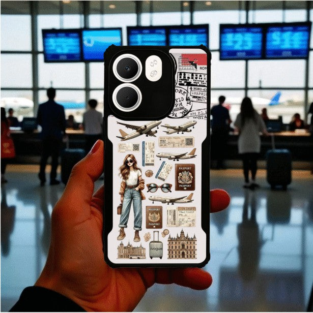 Travel Girl Vibes Mobile Cover For OPPO A5X