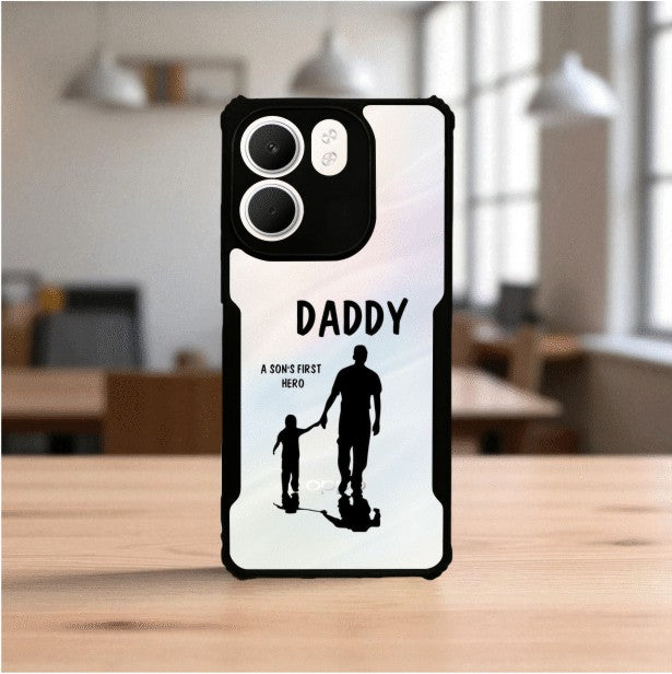 Daddy and Son Mobile Cover For OPPO A5X