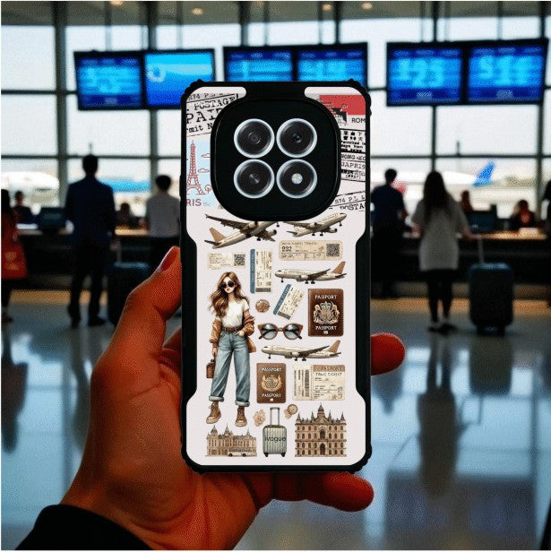 Travel Girl Vibes Mobile Cover For OPPO F29