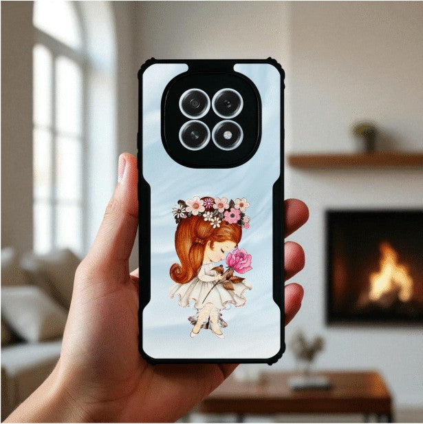 Flower Girl Mobile Cover For OPPO F29