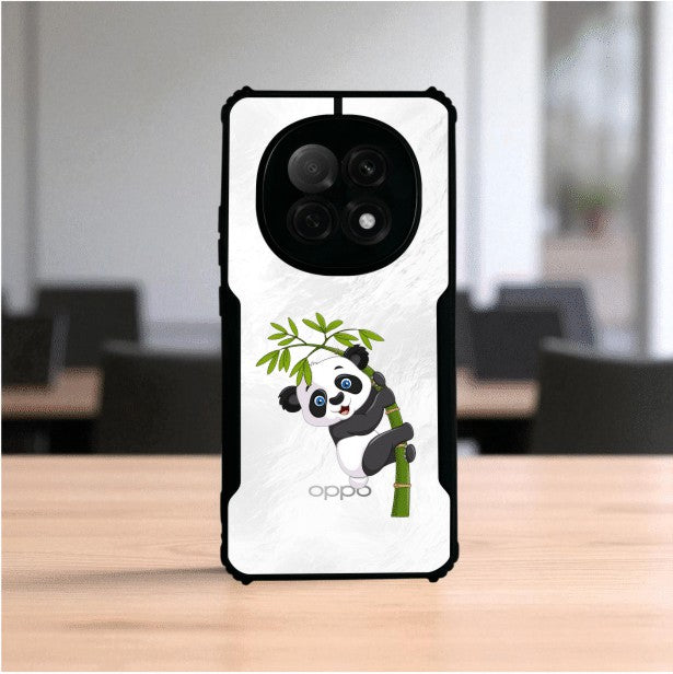 Panda and Tree Mobile Cover For OPPO F29 Pro