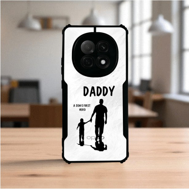 Daddy and Son Mobile Cover For OPPO F29 Pro