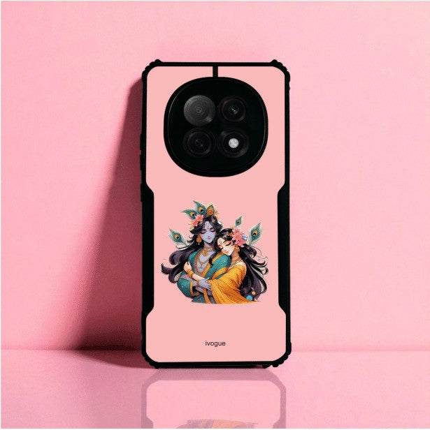 Radha Krishna Bliss Mobile Cover For OPPO F29 Pro
