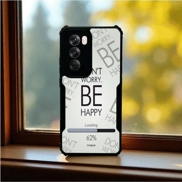 Be Happy Mobile Cover For Oppo Reno 12