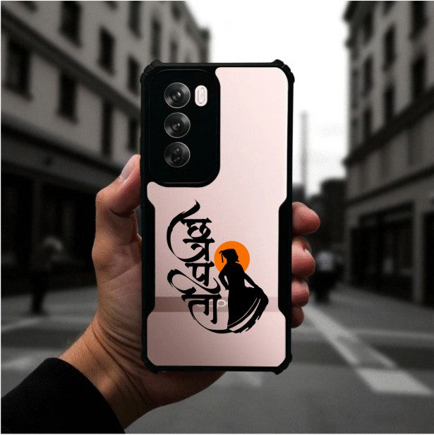 Shivaji Maharaj Mobile Cover For Oppo Reno 12 Pro