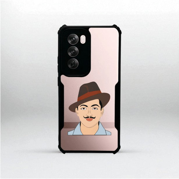 Bhagat Singh Mobile Cover For Oppo Reno 12