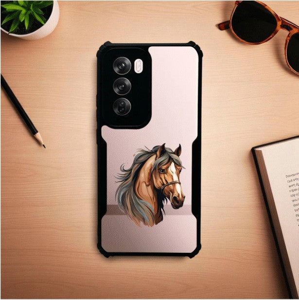 Horse Mobile Cover For Oppo Reno 12 Pro