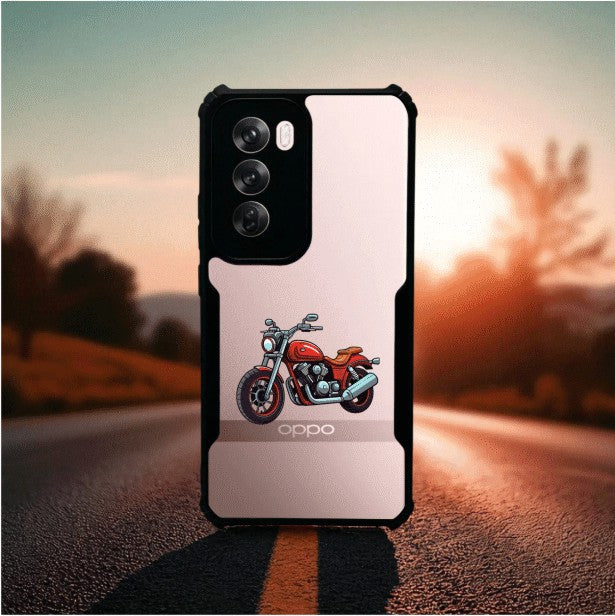 Bike Mobile Cover For Oppo Reno 12 Pro