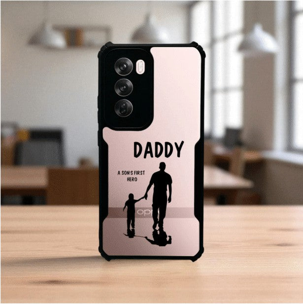 Daddy and Son Mobile Cover For Oppo Reno 12