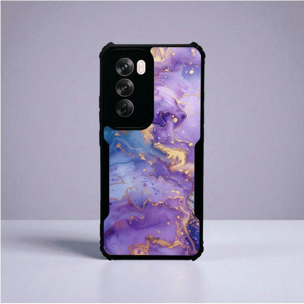 Lavender Luxe Mobile Cover For Oppo Reno 12
